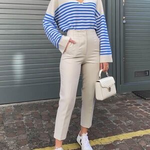white trousers